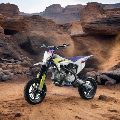 Max Loading 150kgs Supermoto 190cc Gas Dirt Bike Motard 12'12' Op de weg band Gas Motorcycle voor volwassenen