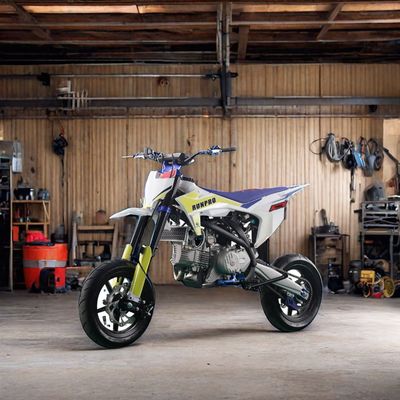 Max Loading 150kgs Supermoto 190cc Gas Dirt Bike Motard 12'12' Op de weg band Gas Motorcycle voor volwassenen
