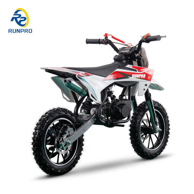10/10 Wielen Kindersport 49cc 2 slag Dirt Bike voor buiten plezier en avontuur