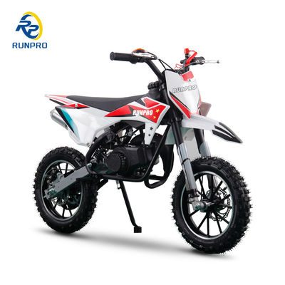 10/10 Wielen Kindersport 49cc 2 slag Dirt Bike voor buiten plezier en avontuur