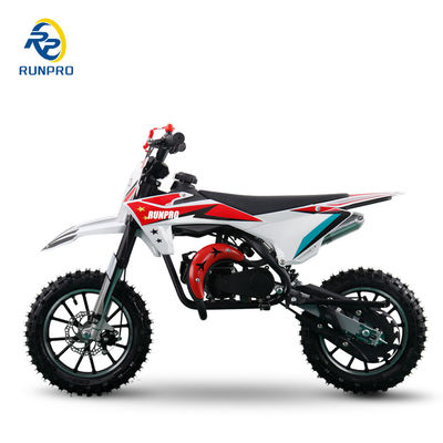 10/10 Wielen Kindersport 49cc 2 slag Dirt Bike voor buiten plezier en avontuur