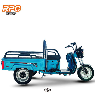 Custom Farm 1200W elektrische driewieler motorfiets met voordrom achterdromrem