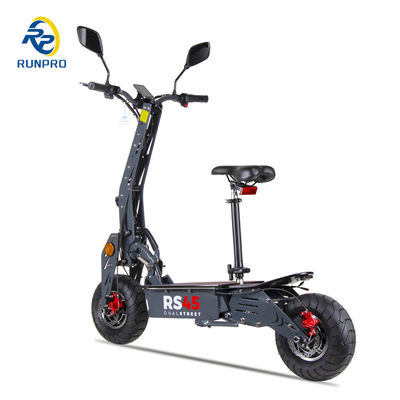 Hydraulisch schijfremsysteem 2000W Elektrische vouw-e-scooter met en 48V20AH Li-on batterij