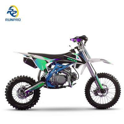 125cc Dirt Bike 4 Stroke Cross Pit Bike Luchtgekoelde motorfiets Bike maat 1750X710X1080MM