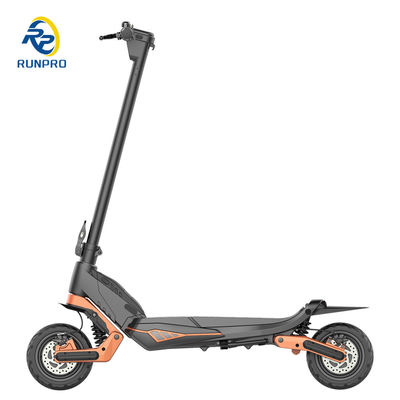 48V10.4Ah Dual Motor vouwbare elektrische scooter met aluminium frame en LED licht