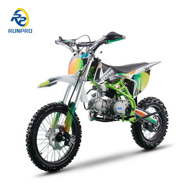 125cc benzine enkelcilinder 4 slag Dirt Bike Motocross Kick Start Elektrische start