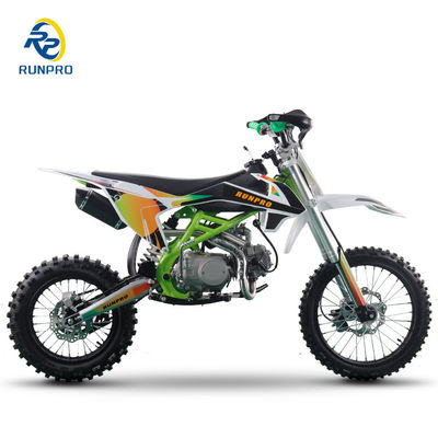 125cc benzine enkelcilinder 4 slag Dirt Bike Motocross Kick Start Elektrische start
