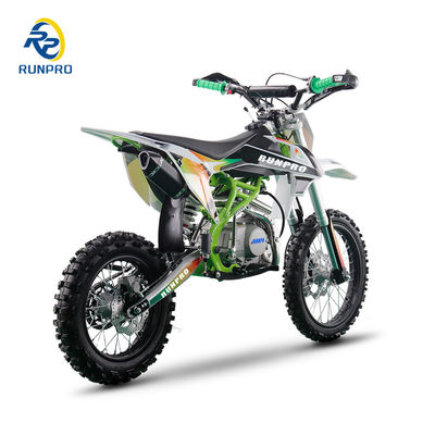 125cc benzine enkelcilinder 4 slag Dirt Bike Motocross Kick Start Elektrische start