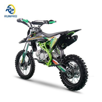 125cc benzine enkelcilinder 4 slag Dirt Bike Motocross Kick Start Elektrische start