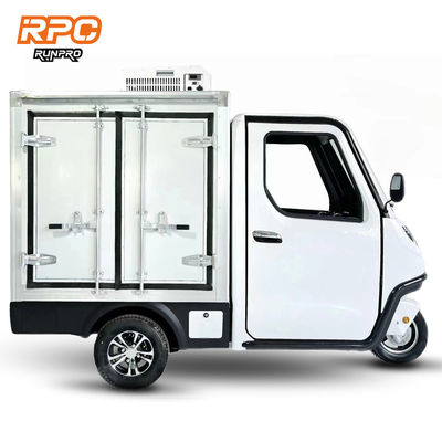 Voor- en achterschijfremsystemen Elektrische vrachttricycle voor het vervoer van zware lasten