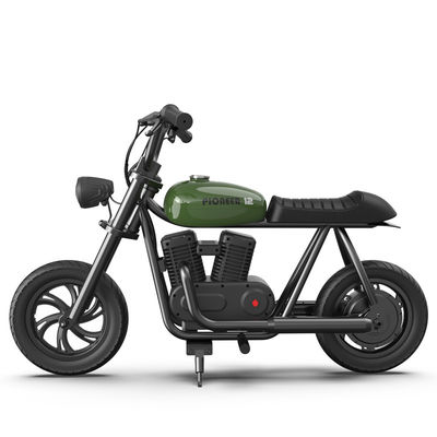 10-13km Maximaal bereik 24v Lihtium-ion 12 inch Mini Motorcycle voor kinderen Elektrische Dirt Bike
