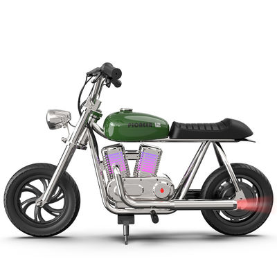 10-13km Maximaal bereik 24v Lihtium-ion 12 inch Mini Motorcycle voor kinderen Elektrische Dirt Bike