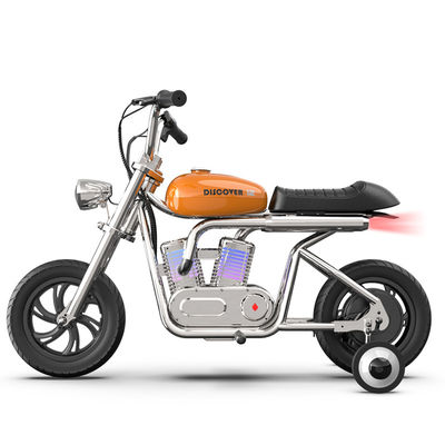 10-13km Maximaal bereik 24v Lihtium-ion 12 inch Mini Motorcycle voor kinderen Elektrische Dirt Bike