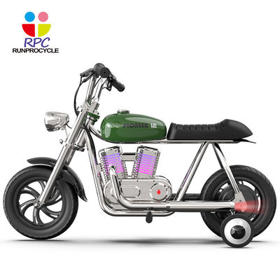 Max Loading 60kgs Electric Radar Kids Motorcycles voor Outdoor Playground 24V Mini Bike