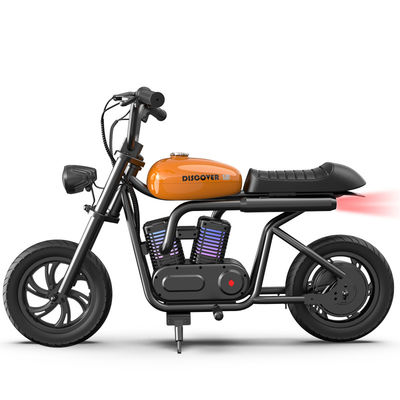 Oplaadbare racemotorfiets voor kinderen Max. vermogen 200w Li-ion batterij 22.2V 5.2A