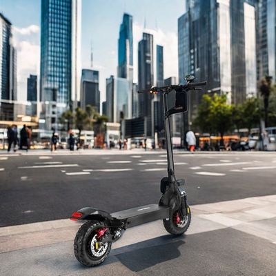11&quot; voor- en achterbuisloze off-road unisex elektrische scooter 800W 1000W*2 60V18ah