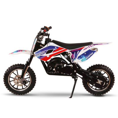 RUNPRO Two Stroke Off Road Mini Dirt Bike Goed en Verplaatsing 50CC voor maximale lading van 60kg