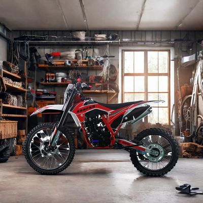 250cc off-road 4-takt benzinemotocross Dirt Bike met elektrische start en schijfrem