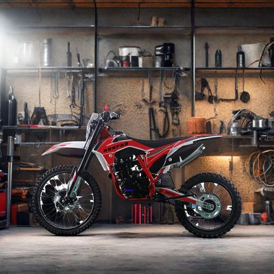 250cc off-road 4-takt benzinemotocross Dirt Bike met elektrische start en schijfrem