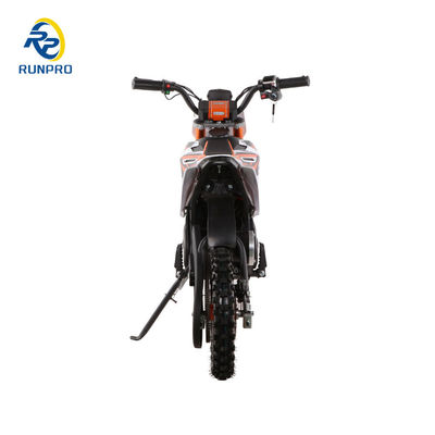 RUNPRO 2024 1000W elektrische Dirt Bike voor kinderen aanpasbare Mini Trail Pocket Bike Disc F/R