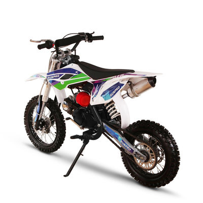 CE goedgekeurd 110cc 125cc 4 Stroke Kick Electric Start Dirt Bike Pitbike voor volwassenen Max. snelheid 61 80km/h 14/12 inch wiel