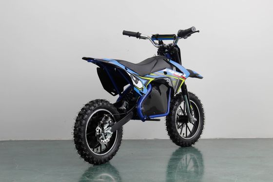 Voorrem met gedraaide schijfremmen 36V Mini Electric Moto Cross 800W Dirt Bike voor kinderen