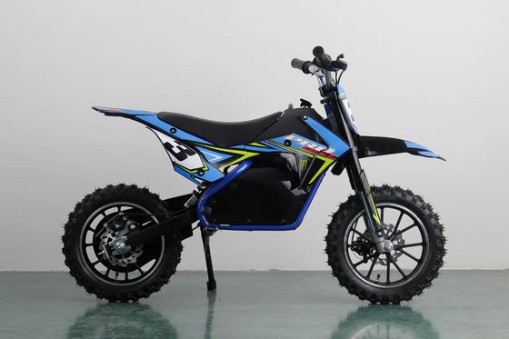 Voorrem met gedraaide schijfremmen 36V Mini Electric Moto Cross 800W Dirt Bike voor kinderen