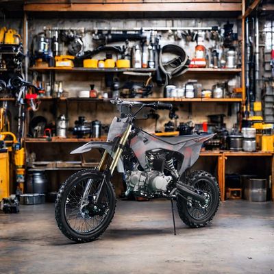 Elektrische start 110CC 125CC 4 slag DIRT BIKE Offroad Motorfiets voor volwassenen en kinderen