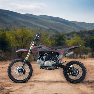 Elektrische start 110CC 125CC 4 slag DIRT BIKE Offroad Motorfiets voor volwassenen en kinderen