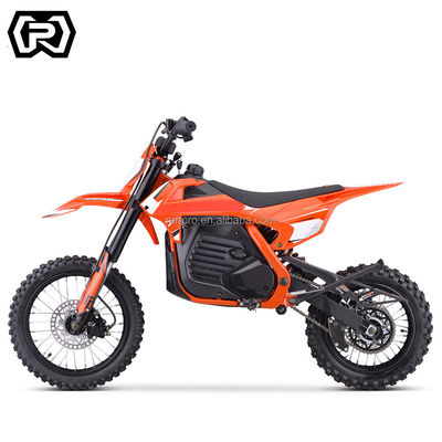 Elektrische Moto Dirt Bike met 1200W motor en 48v20ah Lithiumbatterij bereik 50KM 1412 band