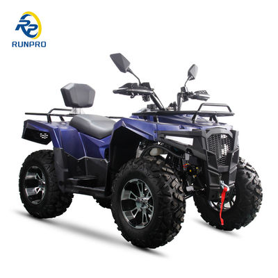 300cc Benzine 4 Takt 4 Wieler Volwassen Off Road Quad Bike ATV met CE LED-display