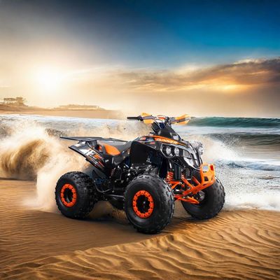 CE-certificering 125cc 150cc Krachtige benzine quad ATV 4 wieler met goede ophanging