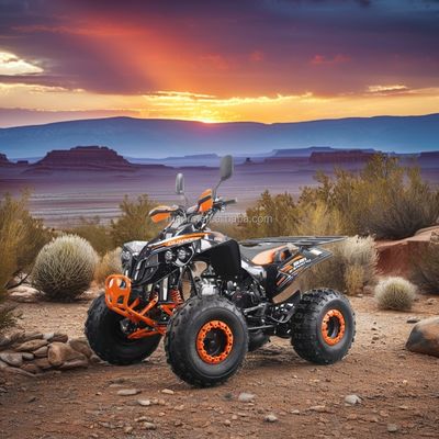 125cc semi-automatische quad bike off road quadrimoto moto handmatig voertuig atv quad 4 wieler
