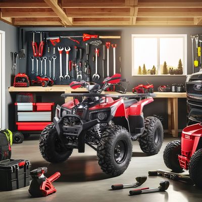 2024 Runpro 10 inch staal band 200cc ATV met LED licht Laat je innerlijke avonturier los