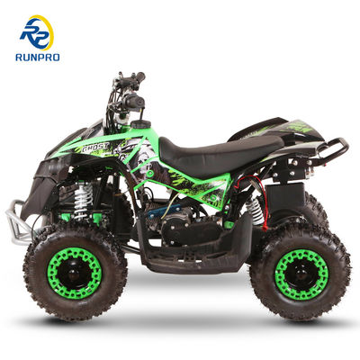 49cc 50cc kinder 4-wiel benzine mini ATV met handbediening plastic elektrische ATV's voor de lol