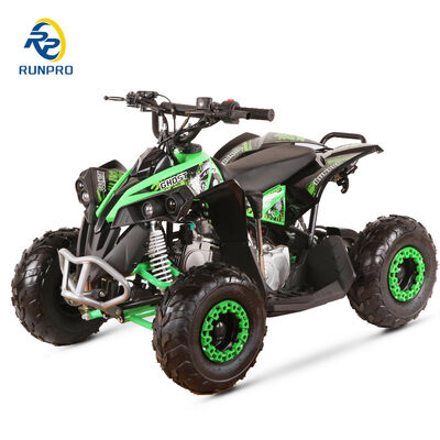 Hoog zicht Features 110cc keten aandrijving Electric ATV Vierwielige motorfiets display