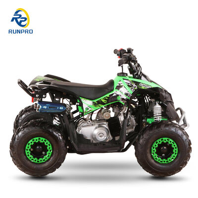 Hoog zicht Features 110cc keten aandrijving Electric ATV Vierwielige motorfiets display
