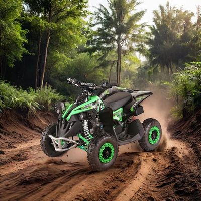 Maximale snelheid 40km/h 1180*670*710MM RUNPRO 49cc Electric en Pull Start ATV Quad Bike voor kinderen MINI ATV