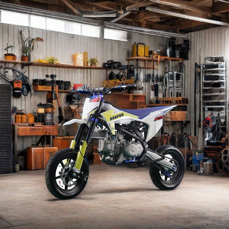 Max Loading 150kgs Supermoto 190cc Gas Dirt Bike Motard 12'12' Op de weg band Gas Motorcycle voor volwassenen