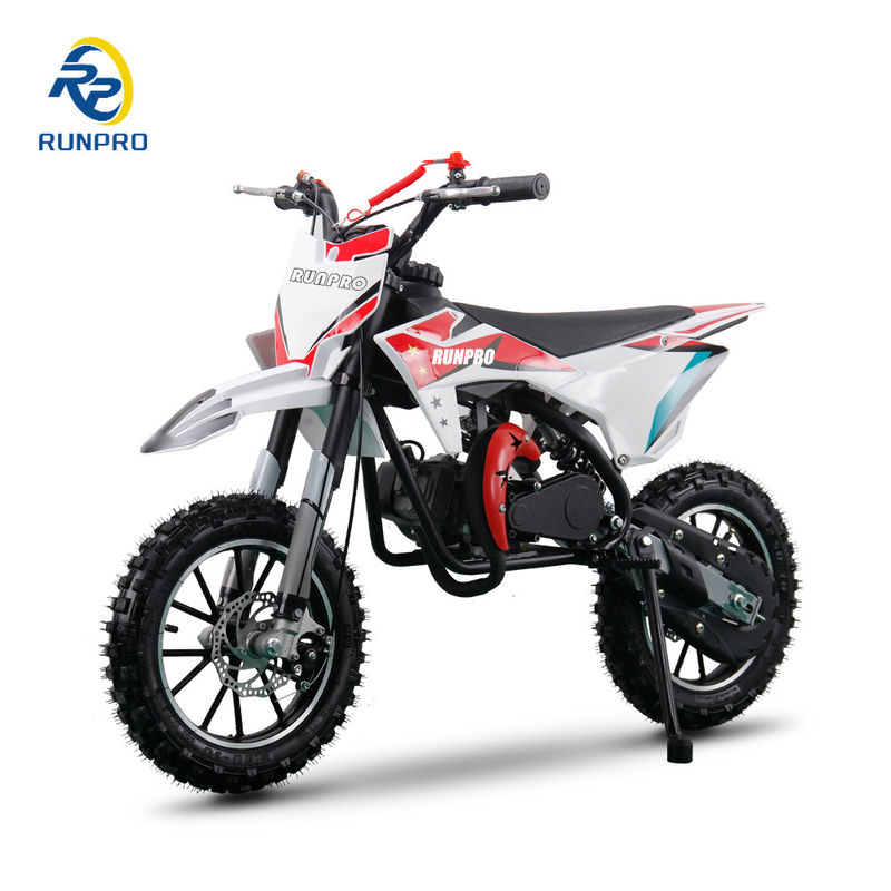 10/10 Wielen Kindersport 49cc 2 slag Dirt Bike voor buiten plezier en avontuur