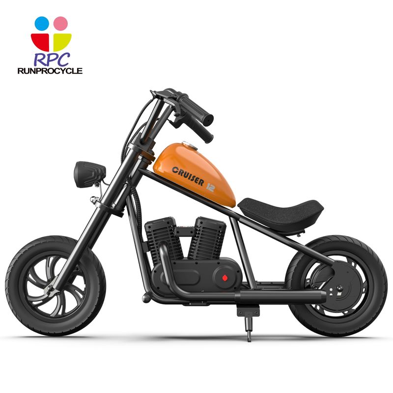 Ervaar de opwinding van het rijden van een Mini Electric Kids Motorcycle met maximaal vermogen van 200w