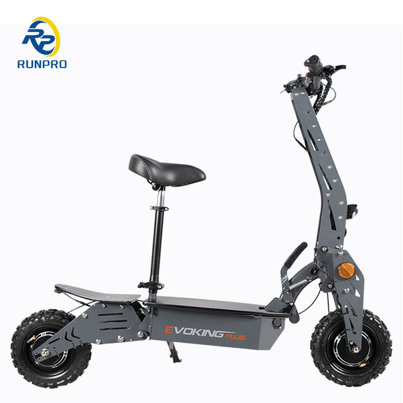 Hydraulisch schijfremsysteem 2000W Elektrische vouw-e-scooter met en 48V20AH Li-on batterij