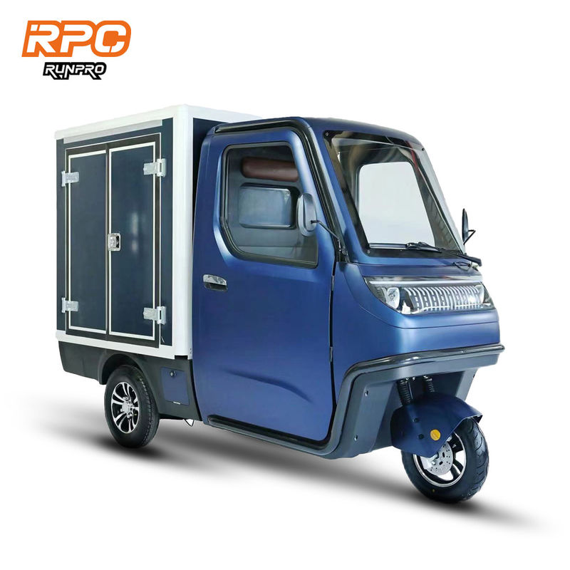 Voorkant 3.50-10 Achterkant 4.00-10 1kw 2.5kw driewiel motorfiets met 1 stoel en 3 wielen
