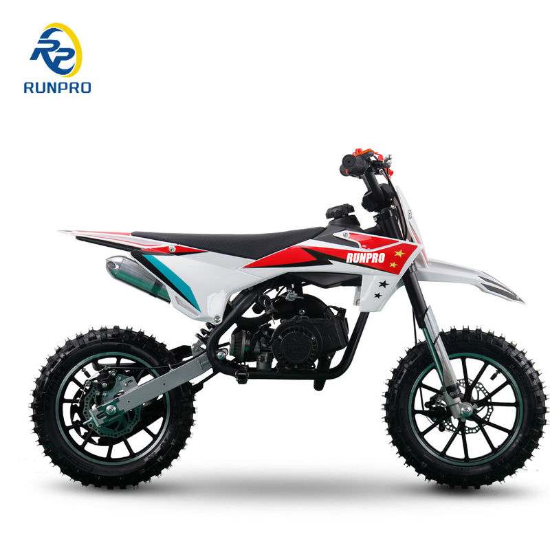 Motor Andere 49cc 2 Takt Mini Electric Start Dirt Bike voor kinderen Off Road Pit Bike