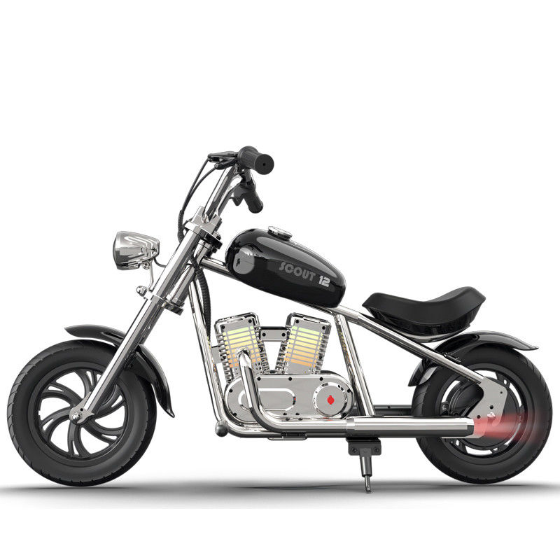 Elektrische motorfiets voor kinderen 3-10 jaar Li-ion batterij 22.2V 5.2A Max. snelheid 17km/h