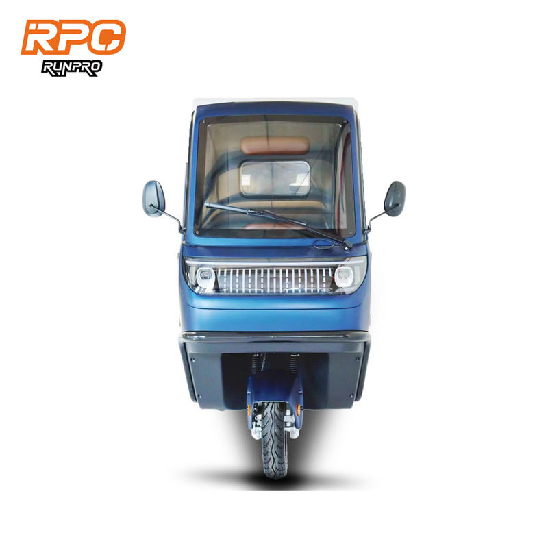 Voor- en achterschijfremsystemen Elektrische vrachttricycle voor het vervoer van zware lasten