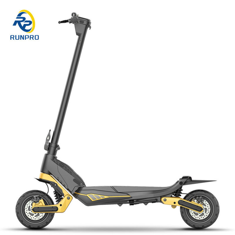 48V10.4Ah Dual Disc Brake Electric Scooter met Dual Motors en Suspension Model 2024