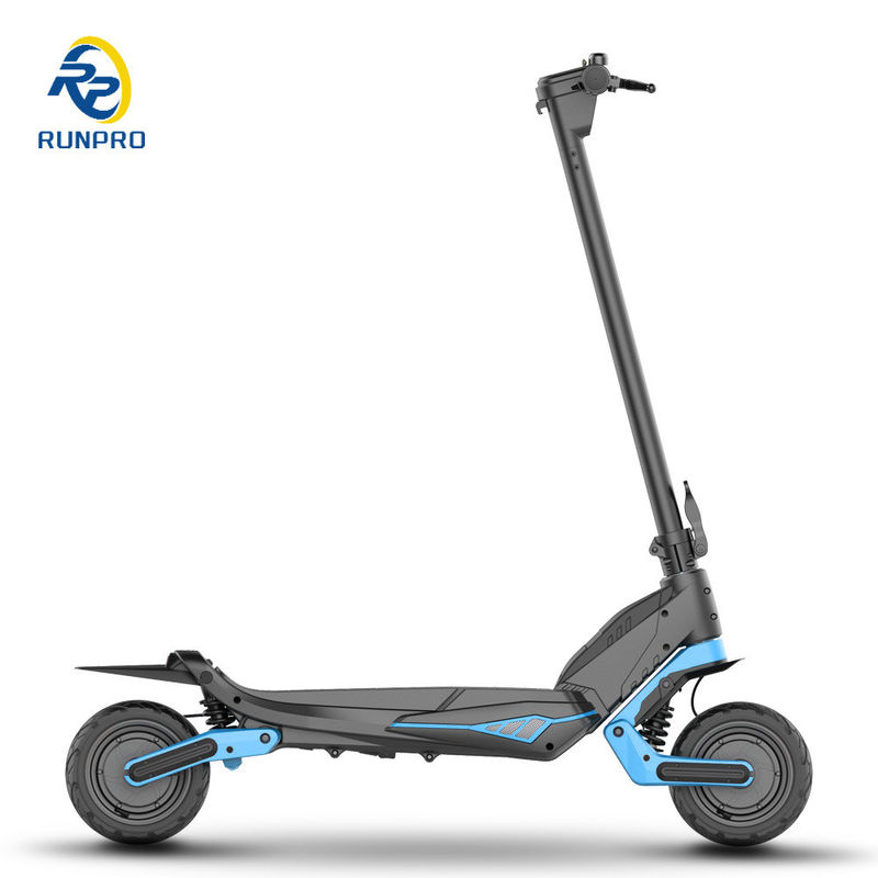 Unisex 9 inch snelle volwassen elektrische scooter met dubbele schijfrem en verwijderbare batterij