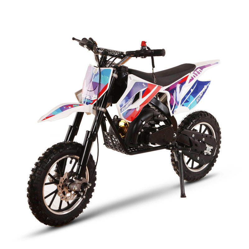 RUNPRO Two Stroke Off Road Mini Dirt Bike Goed en Verplaatsing 50CC voor maximale lading van 60kg