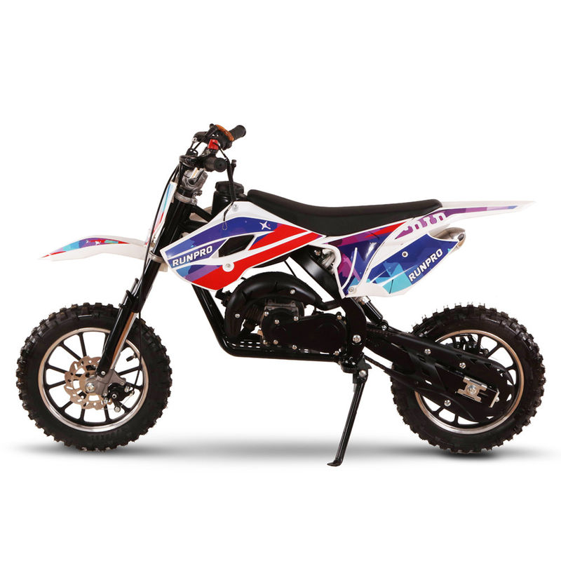 Scheerrem 49cc Off-road motorfietsen met 49cc 2-takt luchtgekoelde motor en ontwerp